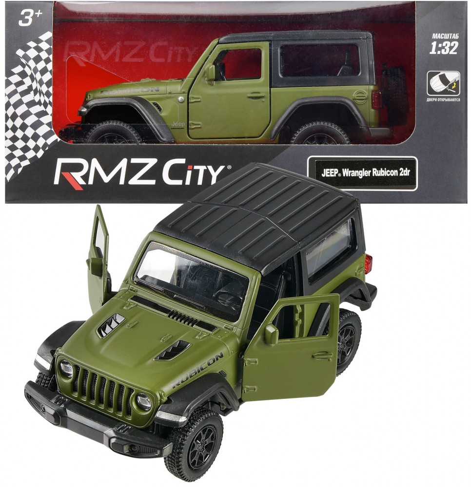 Машина металлическая «Jeep Rubicon» | RMZ City | Uni-Fortune | Фото 1