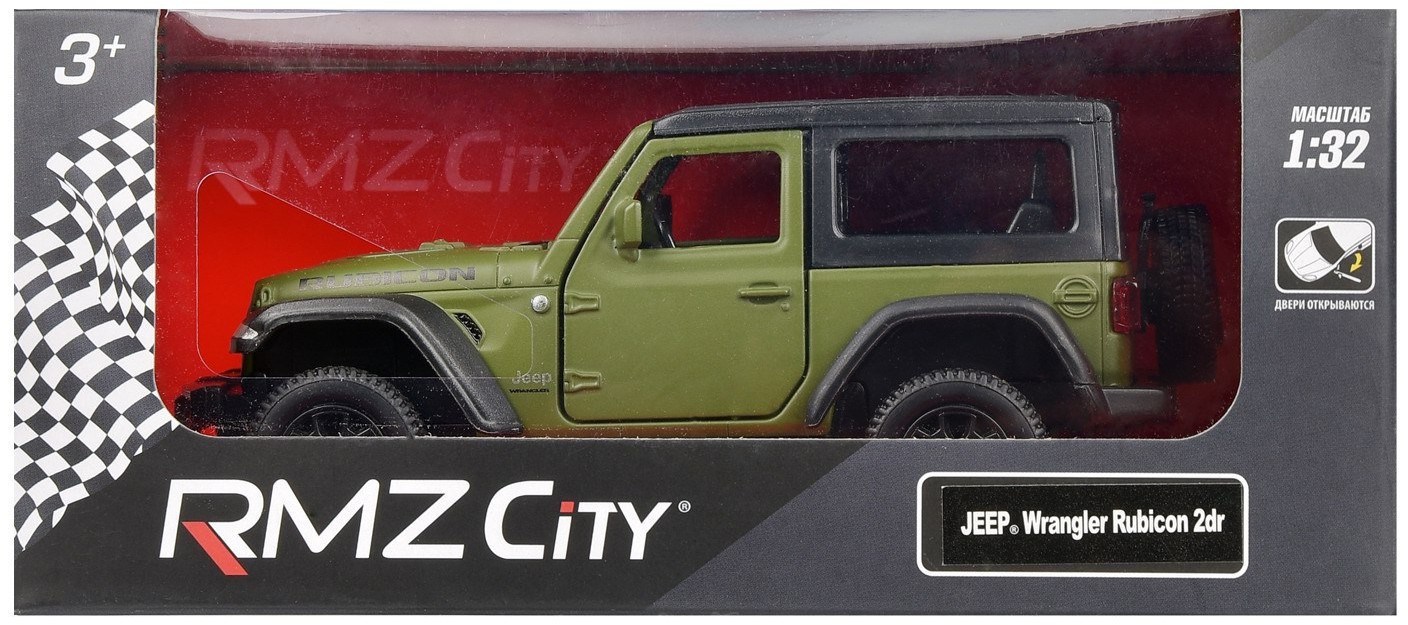 Машина металлическая «Jeep Rubicon» | RMZ City | Uni-Fortune | Фото 2