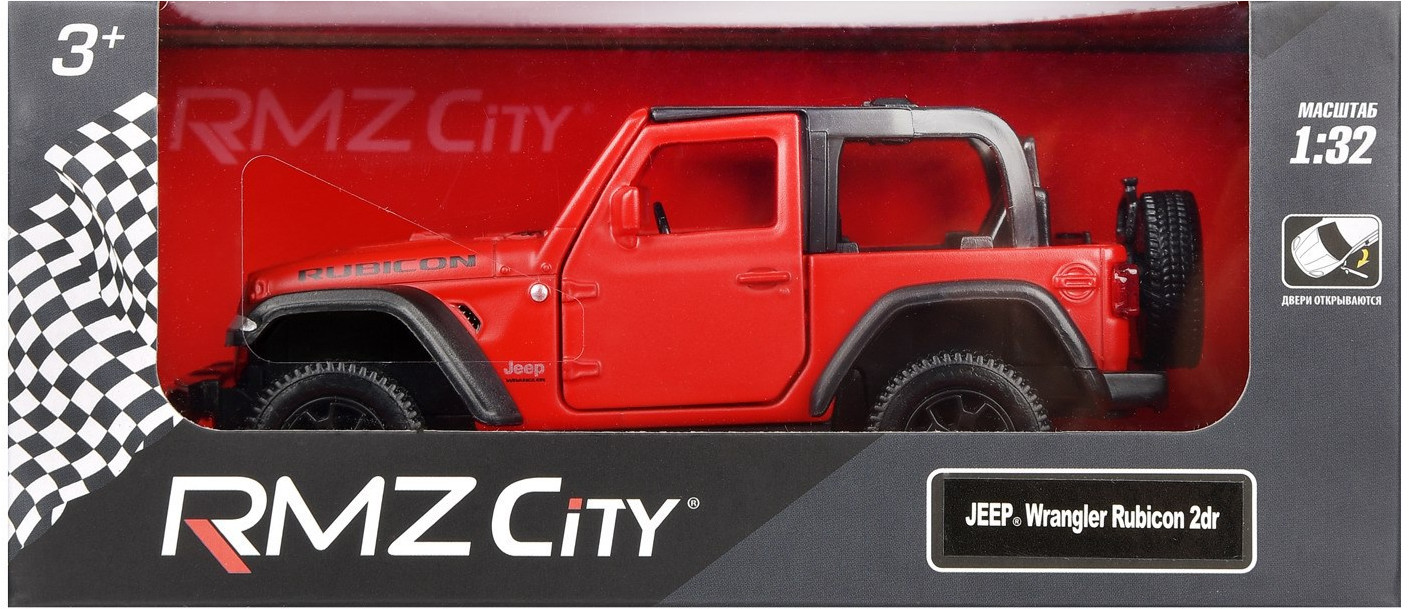 Машина металлическая «Jeep Rubicon» | RMZ City | Uni-Fortune | Фото 2