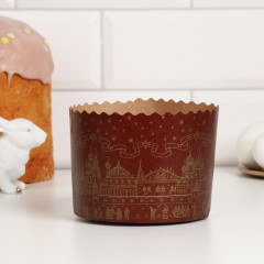 Набор бумажных форм для кулича «ХВ» - Фото 1