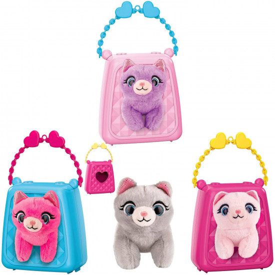 Игрушка мягкая «Кошечка в сумочке»
