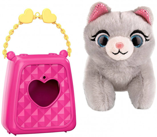 Игрушка мягкая «Кошечка в сумочке»