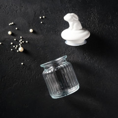 Банка для сыпучих продуктов «Зайка» - Фото 6