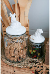 Банка для сыпучих продуктов «Зайка» - Фото 7