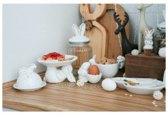 Блюдо с крышкой «Зайка в золотом» - Фото 2