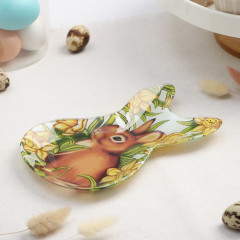 Блюдо «Кролик в цветах» - Фото 1