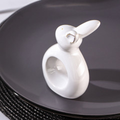 Кольцо для салфеток «Зайка в золотом» - Фото 2