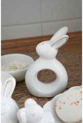 Кольцо для салфеток «Зайка в золотом» - Фото 4