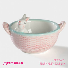 Конфетница «Зайка» - Фото 3
