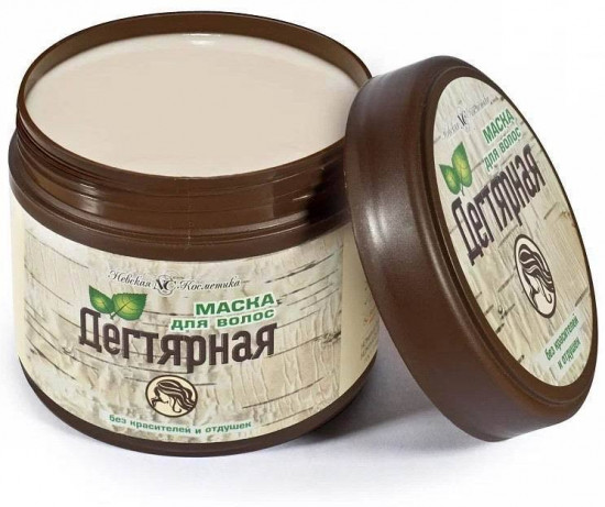 Маска для волос «Дегтярная»