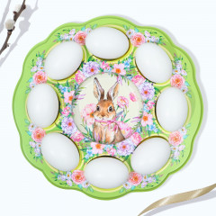 Подставка для пасхальных яиц «Счастья в доме!» - Фото 3