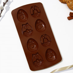 Форма силиконовая для выпечки «Со Светлой Пасхой!» - Фото 1