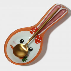 Подставка под ложку «Зайка и морковка» - Фото 5