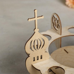 Подставка для пасхальных яиц и кулича - Фото 2