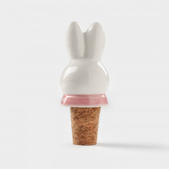 Пробка для бутылки «Зайка с бантиком» - Фото 1