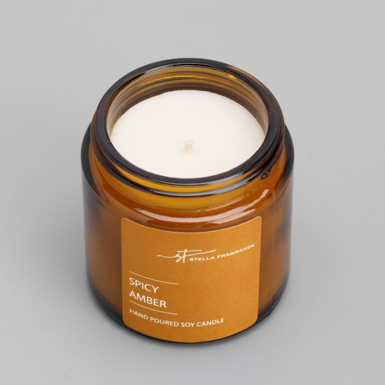 Свеча ароматическая в банке «ST Spicy Amber»