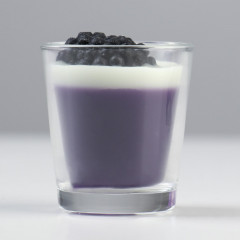 Свеча ароматическая в стакане «Ежевичный щербет» - Фото 1