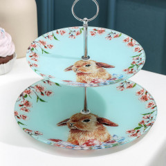 Фруктовница двухъярусная «Кролик» - Фото 1