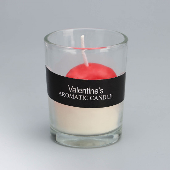 Свеча ароматическая в стакане «Scented Candle»