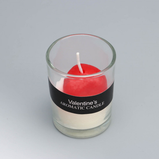 Свеча ароматическая в стакане «Scented Candle»