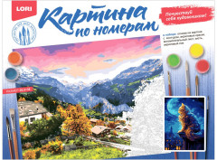 Картина по номерам «Кот на крыше» - Фото 2