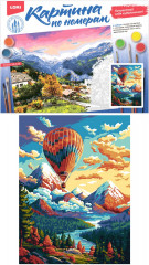 Картина по номерам «Полет в горах» - Фото 1