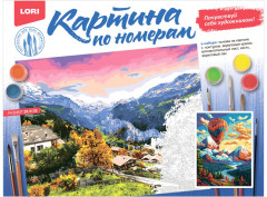 Картина по номерам «Полет в горах» - Фото 2