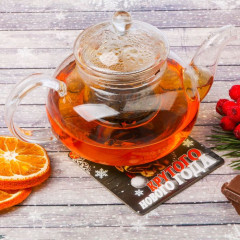 Подставка под горячее «Крутого Нового года» (8 см) - Фото 1