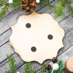 Подставка под горячее «С Новым годом!» (11 см) - Фото 2