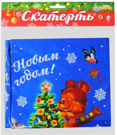 Скатерть «Зверята» (180х137 см)