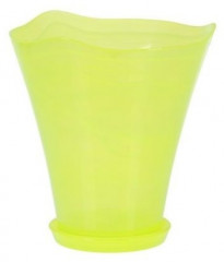 Горшок для цветов с поддоном «Кристина» (19 см), в ассортименте - Фото 2