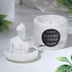 Свеча в бетоне ароматическая «Шангрила» - Фото 1