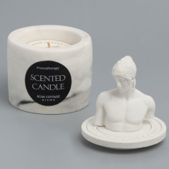 Свеча в бетоне ароматическая «Шангрила» - Фото 3