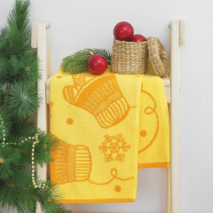 Полотенце махровое «Letit snow» (хлопок, 50х90 см) - Фото 2