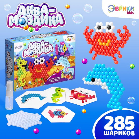 Аквамозаика с декорациями «Морской мир»