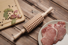 Скалка деревянная для мяса (27 см) - Фото 1