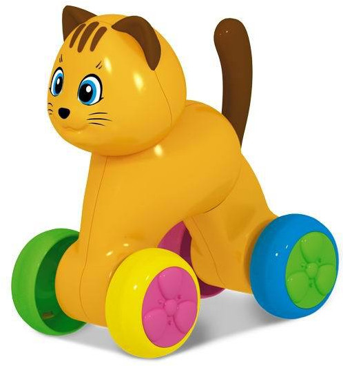 Игрушка-покатушка «Веселый котик»