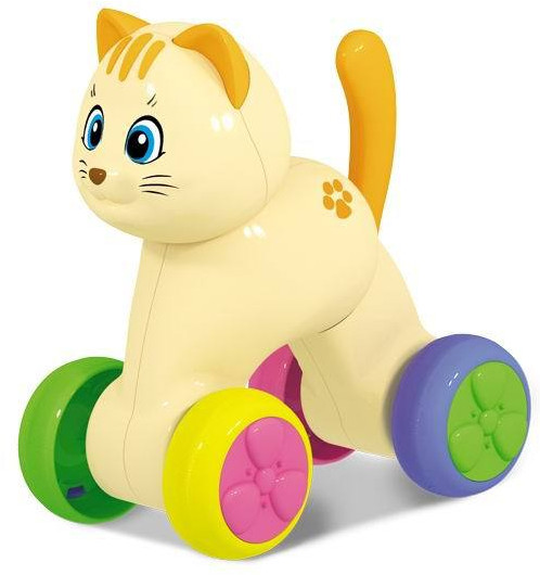 Игрушка-покатушка «Веселый котик»