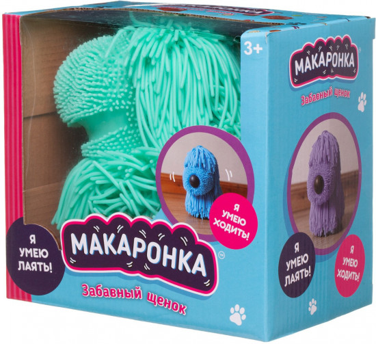 Игрушка интерактивная «Собака Макаронка»