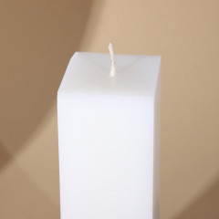 Свеча интерьерная с бетоном (поталь) - Фото 2