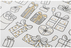 Комплект бумаги упаковочной (10 листов, 50х70 см) - Фото 1