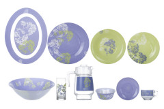 Сервиз столовый Purple Mix&Match (46 предметов) - Фото 1