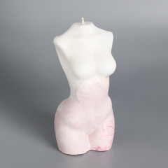 Свеча фигурная на бетоне «Женский силуэт» - Фото 1