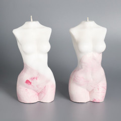 Свеча фигурная на бетоне «Женский силуэт» - Фото 3