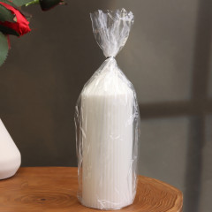 Свеча-цилиндр с гранями - Фото 1