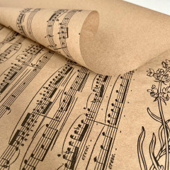 Бумага упаковочная «Ноты» - Фото 2