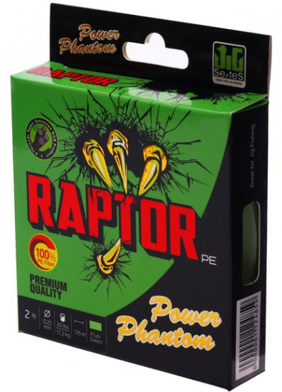 Шнур флуоресцентный «Raptor X4 PE»