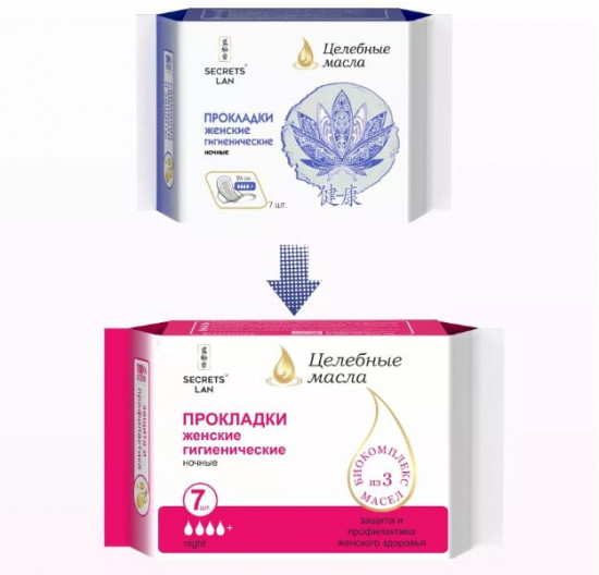 Прокладки гигиенические женские