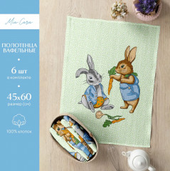 Комплект полотенец кухонных «Garden bunny» - Фото 2