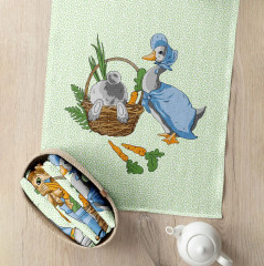 Комплект полотенец кухонных «Garden bunny» - Фото 6